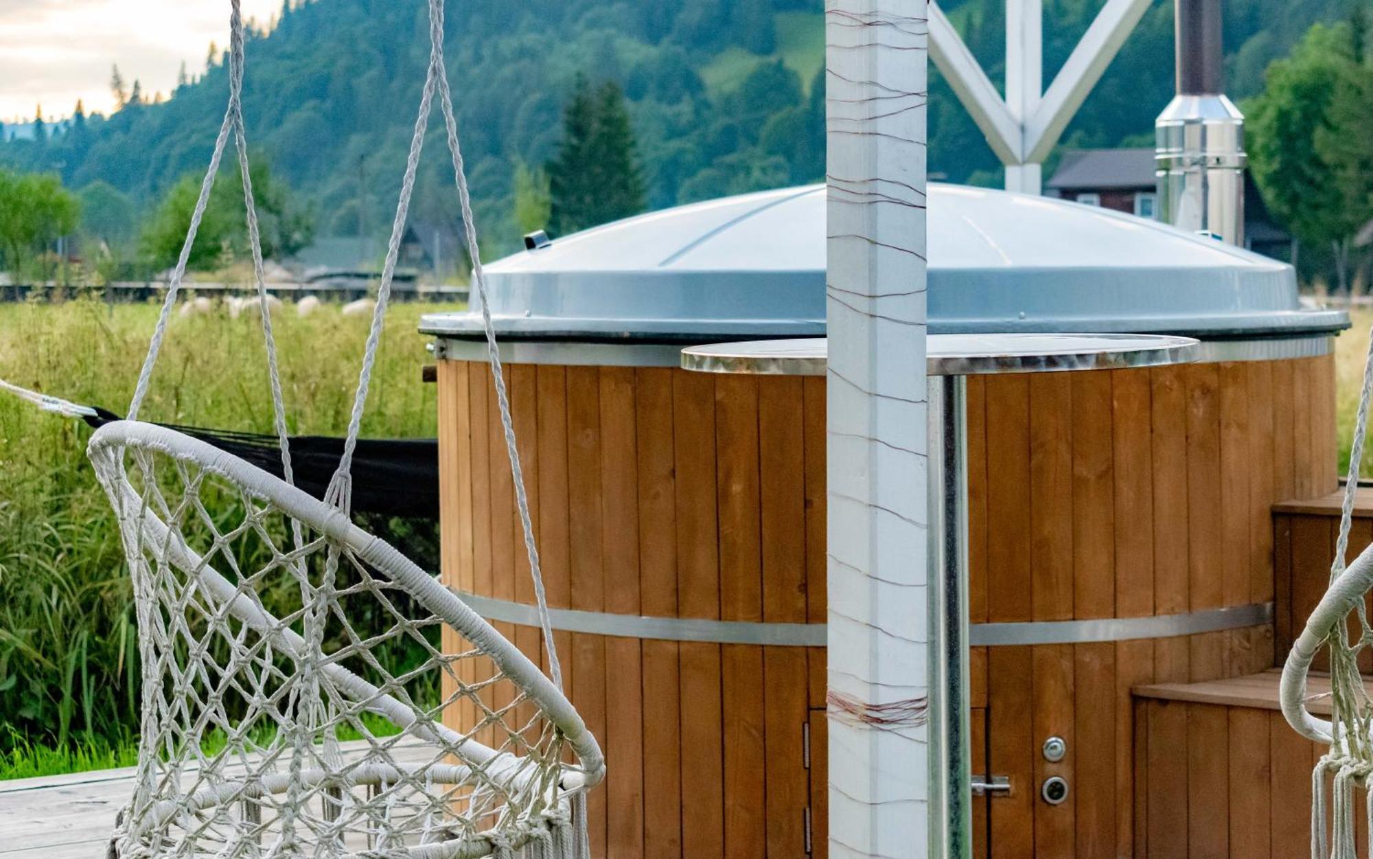 Domek Dream II Z Jacuzzi I Basenem Poronin Exterior photo